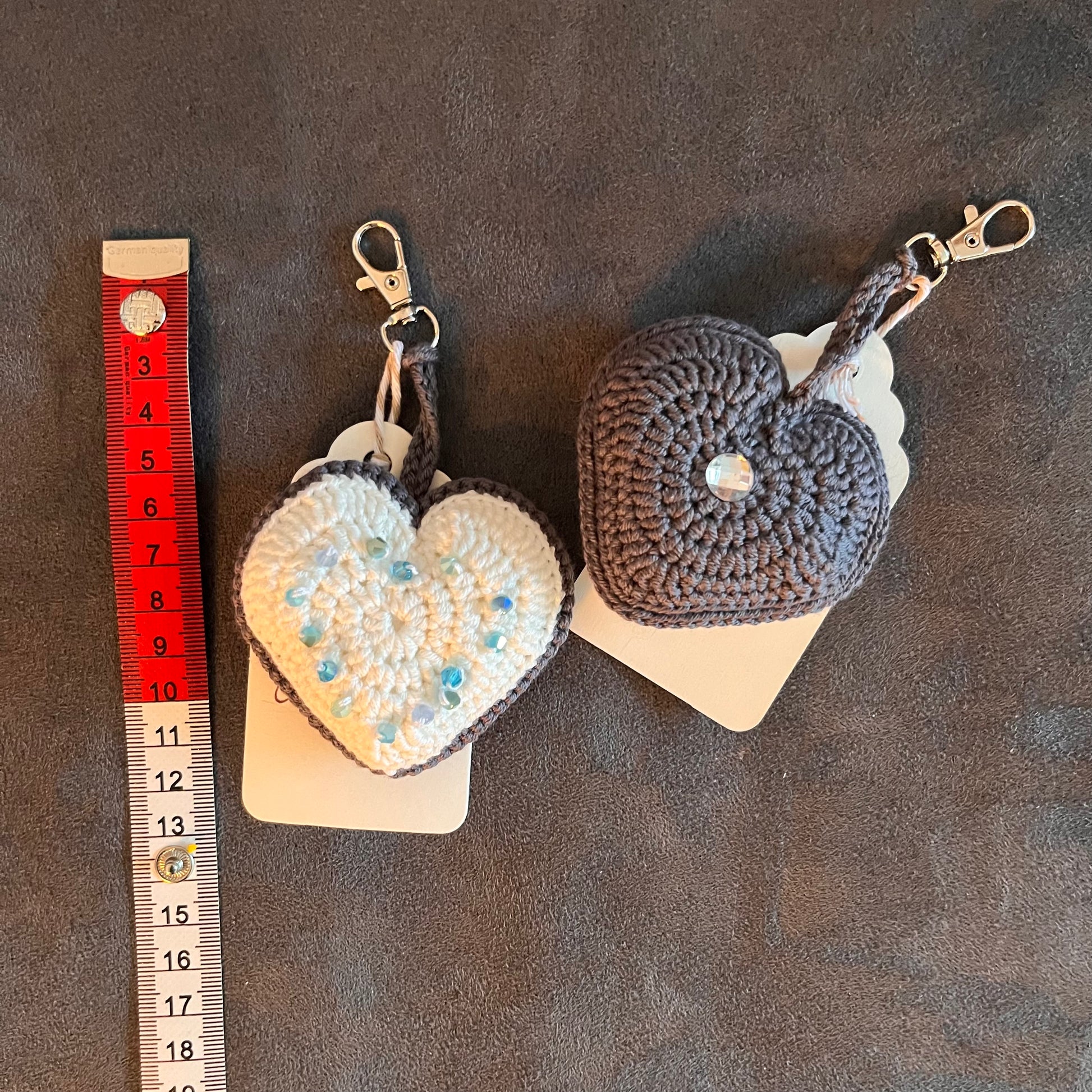 Handgemachter Schlüsselanhänger "Herz"