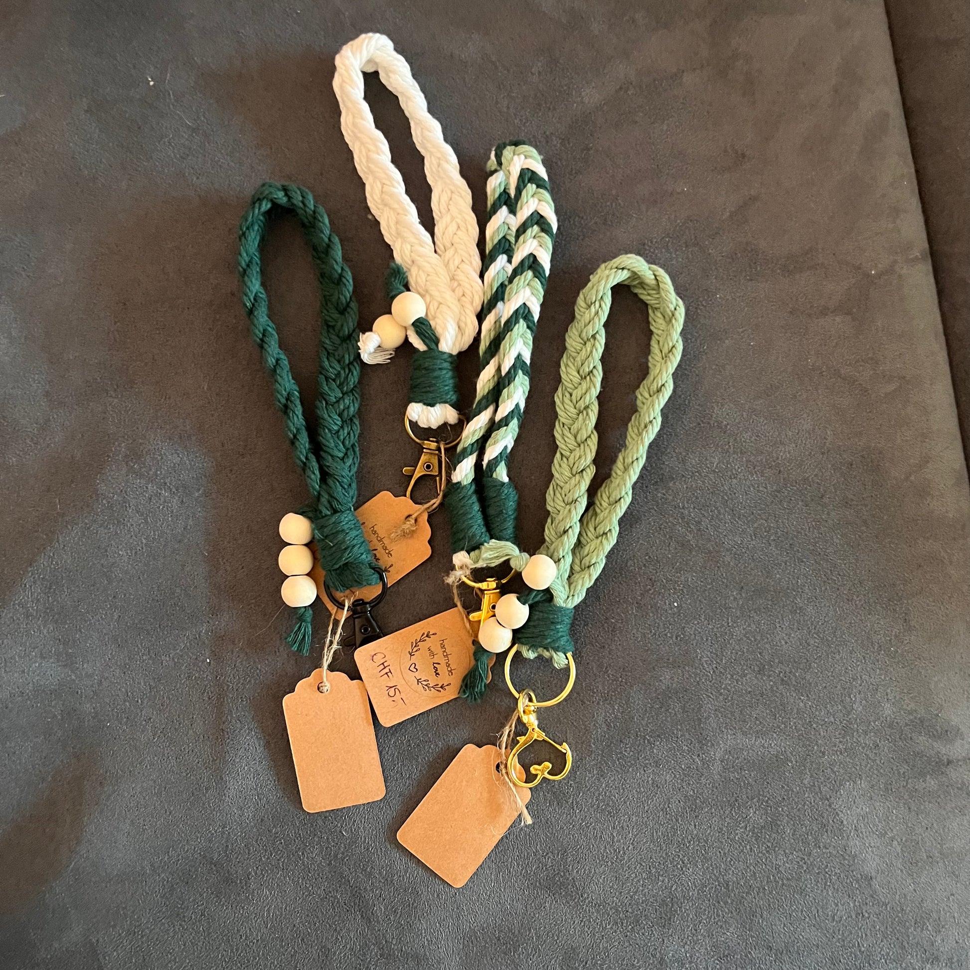 Geflochtene Makramee-Handschlaufe
