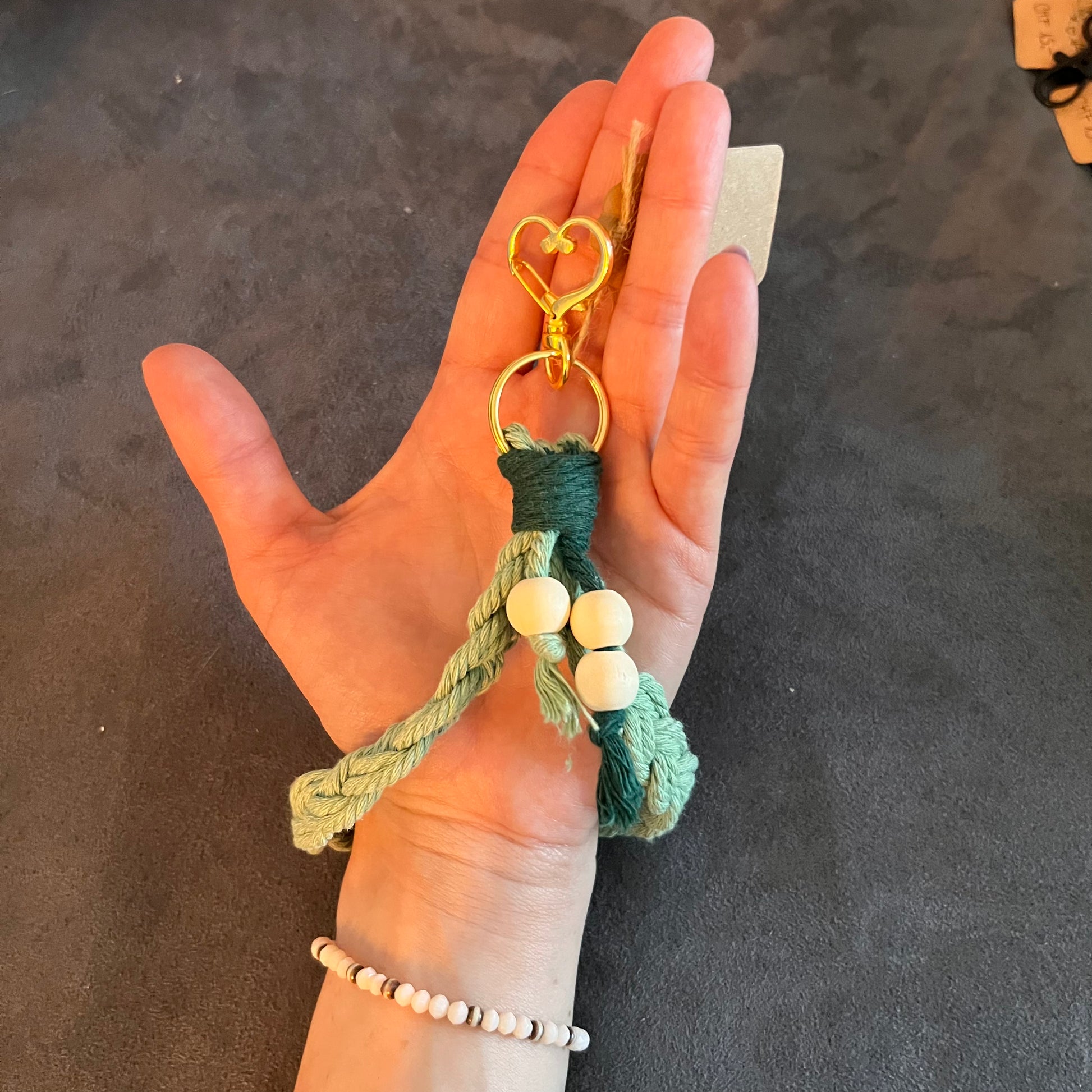 Geflochtene Makramee-Handschlaufe
