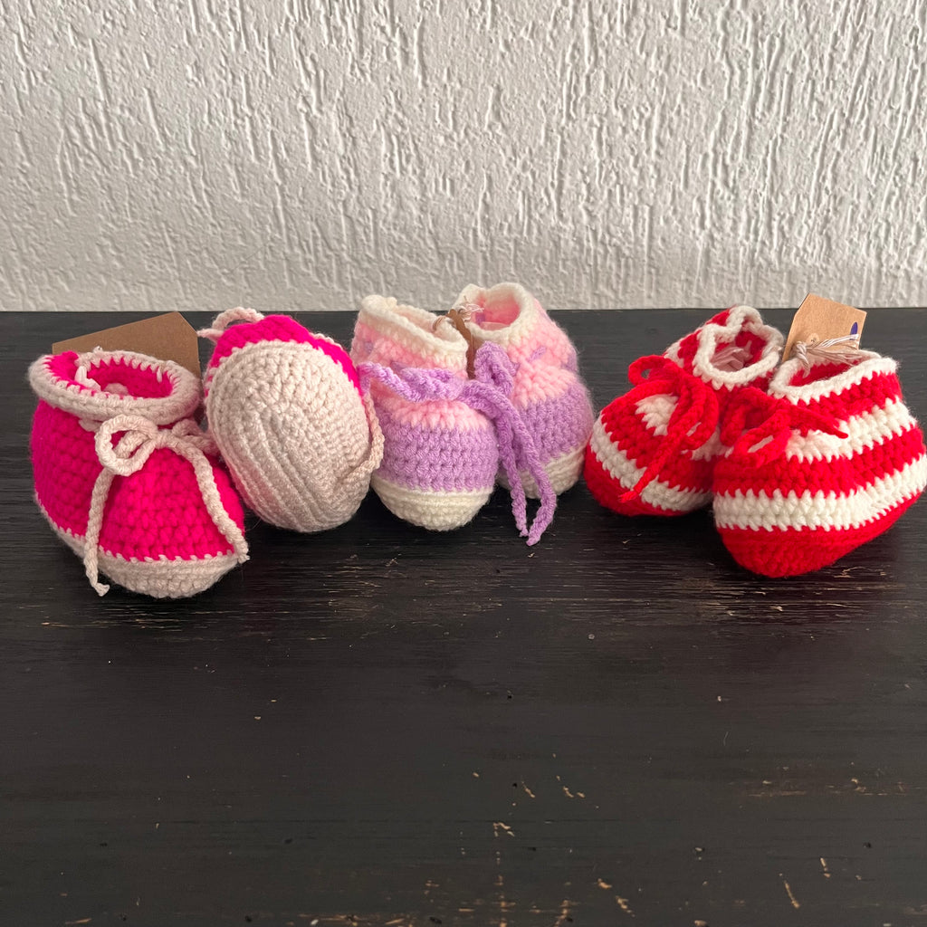 Kleine Schühchen mit grosser Wirkung (3-6 Monate)