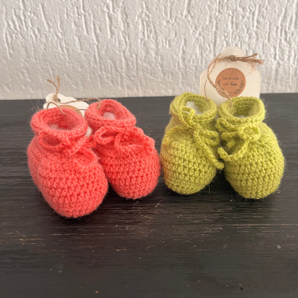 Kleine Schühchen mit grosser Wirkung (Neugeborene)