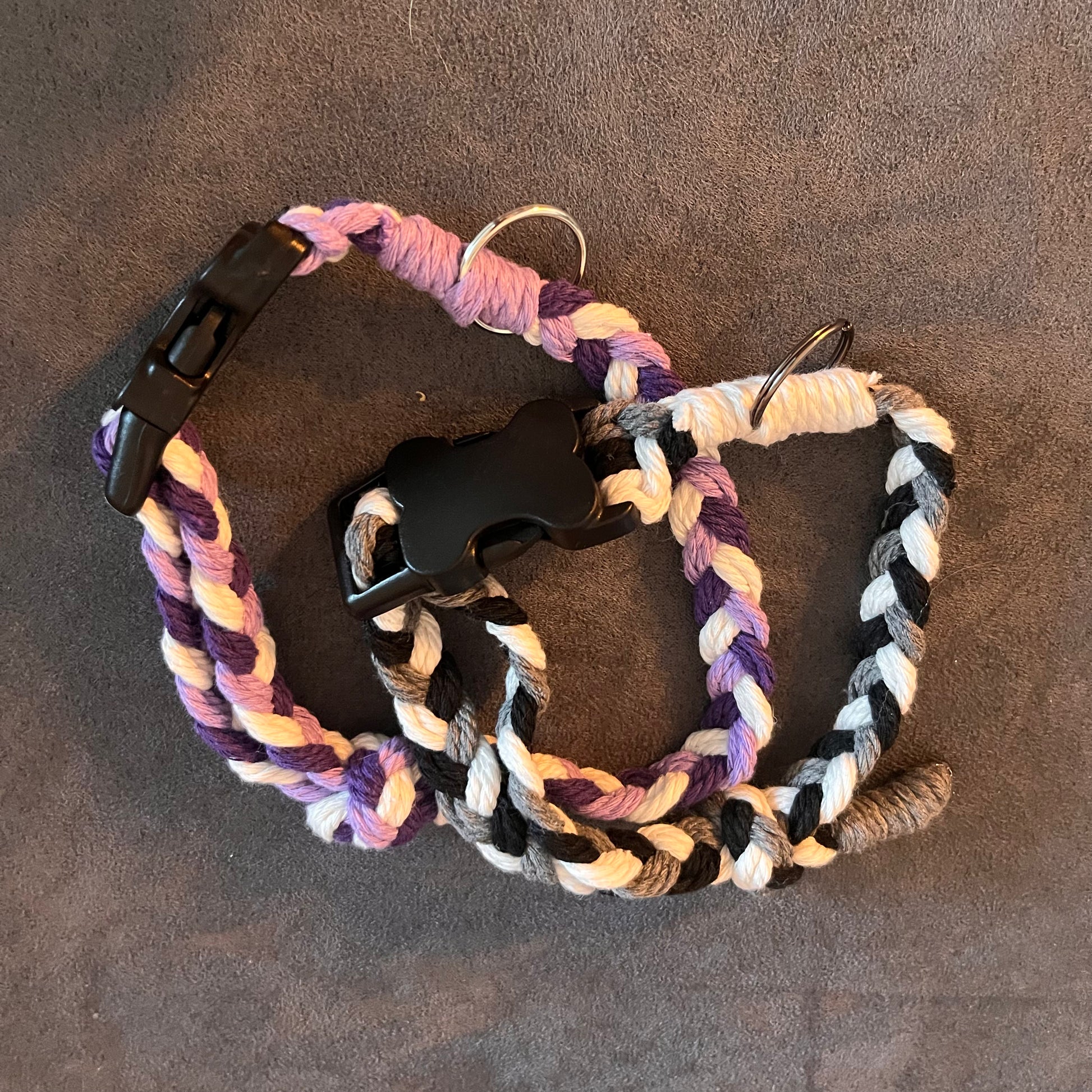 Geflochtenes Hundehalsband