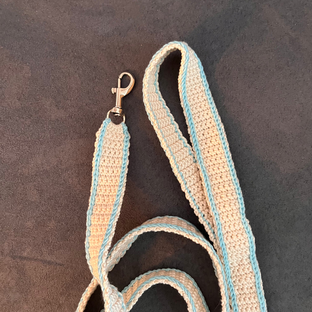 Handgemachte Hundeleine & Halsband-Set – stilvoll, bequem & praktisch