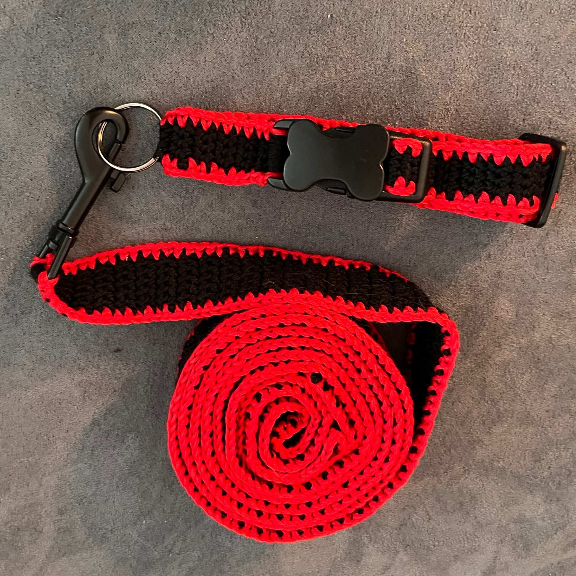 Handgemachte Hundeleine & Halsband-Set – stilvoll, bequem & praktisch